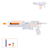 WORKER Paratroops Short Dart Mod Kit for NERF N-Strike Exclusive Elite Alpha Trooper CS-12