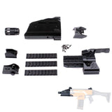 JGCWorker F10555 3D Printing EVO3 Kits Combo 8 Items Tube Decoration for Nerf Stryfe Modify Toy - Nerf Mod Kits -Worker Mod Kits