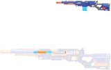 WORKER Short Dart Mod Kit for Nerf N-Strike Longstrike CS-6 Dart Blaster Modulus