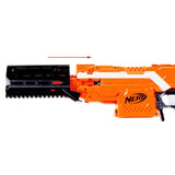 Worker Straight Style Adaptor Attachment for Nerf Stryfe Blaster Toy - Orange - Nerf Mod Kits -Worker Mod Kits