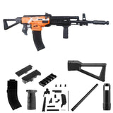 JGCWORKER 3D Printed AK Alfa Mod Kit Set for Nerf N-Strike Elite Stryfe Blaster - Nerf Mod Kits -Worker Mod Kits
