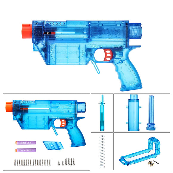 JGCWOKKER Long Bullet with B Type Air Pump PROPHECY Blaster - Nerf Mod Kits -Worker Mod Kits