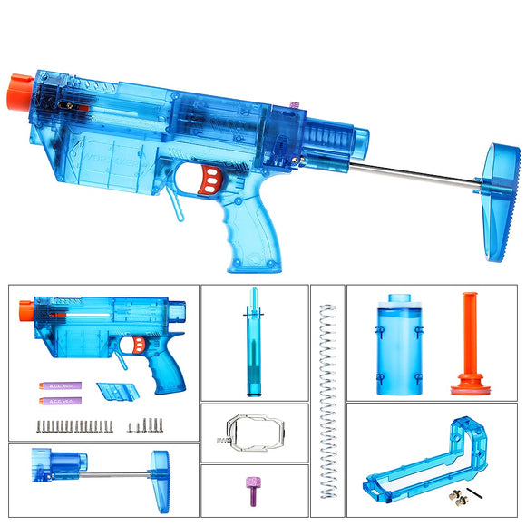 JGCWOKKER Long Bullet with A Type Air Pump PROPHECY Blaster Body - Nerf Mod Kits -Worker Mod Kits