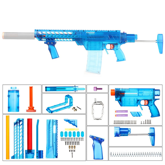 JGCWOKKER Long Darts with A Type Air Pump MCX Style PROPHECY Blaster - Nerf Mod Kits -Worker Mod Kits