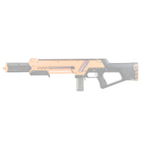 W0563 WORKER SWIFT Silver Metal Top Rail  For WORKER SWIFT Blaster Modify Toy