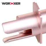 WORKER Longshot Metal Connector for Nerf Longshot CS-12 - Rose Gold