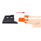 JGCWorker F10555 No.115 3D Printing G362 Front Tube Kits With Adaptor for Nerf N-Strike Stryfe Color Black - Nerf Mod Kits -Worker Mod Kits