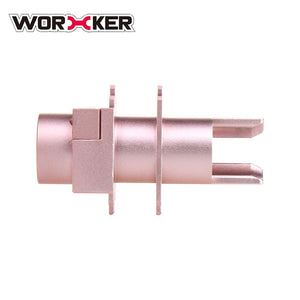 WORKER Longshot Metal Connector for Nerf Longshot CS-12 - Rose Gold