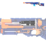 WORKER Aluminum Tube for Nerf N-Strike Longstrike CS-6 Dart Blaster Modulus