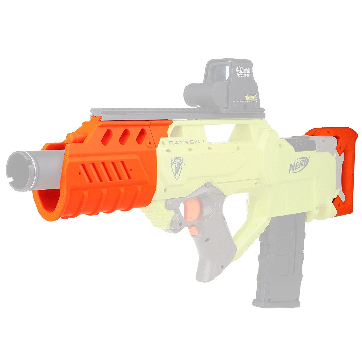 Rayven Mod Kit F10555 No.200 3D Printing Kits for Nerf N-Strike Rayven CS-18 Blaster ...