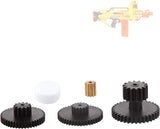 WORKER Metal Fine Gears Upgrade Mod Kit Set for Nerf Stampede ECS-60 Blaster