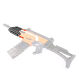 JGCWorker F10555 No.115 3D Printing G362 Front Tube Kits With Adaptor for Nerf N-Strike Stryfe Color Black - Nerf Mod Kits -Worker Mod Kits