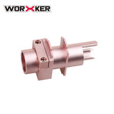 WORKER Longshot Metal Connector for Nerf Longshot CS-12 - Rose Gold