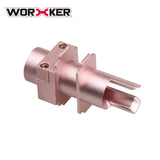 WORKER Longshot Metal Connector for Nerf Longshot CS-12 - Rose Gold