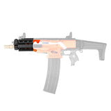 JGCWorker F10555 NO.57 3D Printing Short Front Tube with Adaptor Kit for Nerf N-Strike Stryfe - Nerf Mod Kits -Worker Mod Kits
