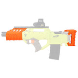 JGCWorker f10555 No.200 3D Printing Modularized Kit for Nerf N-Strike Rayven CS-18 Blaster Color Orange - Nerf Mod Kits -Worker Mod Kits