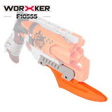 WORKER F10555 NO.217 Mod Kit for Nerf Hammershot attachments Bayonet Style