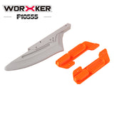 WORKER F10555 NO.217 Mod Kit for Nerf Hammershot attachments Bayonet Style