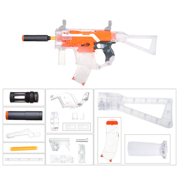 JGCWorker STF-W004-10 J Style KRISS Vector Mod Kits Set for Nerf N-Strike Elite Stryfe Blaster - Nerf Mod Kits -Worker Mod Kits