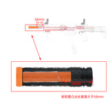 F10555 WORKER 3D Printing Fishing Line Tube Decorator 150*φ40mm for NERF Blaster Modify Toy（F0461-Y ）