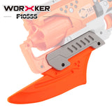 WORKER F10555 NO.217 Mod Kit for Nerf Hammershot attachments Bayonet Style