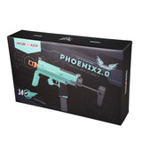 WORKER Phoenix 2.0 Blaster ,  Full-Automatic Short Dart Full Mod Set  ,  Over 150 FPS Electric Soft Dart Blaster (battery not included)
