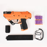 WORKER Nightingale Blaster Pro,  Strong Magnetic Semi-Auto Flywheel Half Dart Blaster Pistol Toy Free DIY (Batery Not Included)