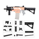JGCWorker STF-W008-01 MP5-K A Style Mod Kits Set for Nerf N-Strike Elite Stryfe Blaster - Nerf Mod Kits -Worker Mod Kits