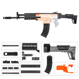 JGCWorker STF-W002 AK-12 B Style Mod Kits Set With Orange Adaptor for Nerf N-Strike Elite Stryfe Blaster - Nerf Mod Kits -Worker Mod Kits