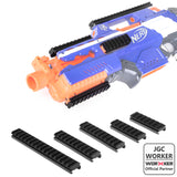 JGCWORKER TACTICAL PICATINNY RAIL FITTING Sets for Nerf - Nerf Mod Kits -Worker Mod Kits