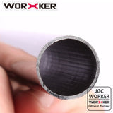 JGCWorker 5-50CM Plastic Straight Grained Pipe Modified Barrel Extension for Nerf - Nerf Mod Kits -Worker Mod Kits
