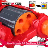 JGCWORKER Cylinder Elite Dart Fixture Tube for Nerf Mega Blaster - Nerf Mod Kits -Worker Mod Kits