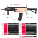JGCWorker STF-W005-01 G56 B Style Mod Kits Set for Nerf N-Strike Elite Stryfe Blaster - Nerf Mod Kits -Worker Mod Kits
