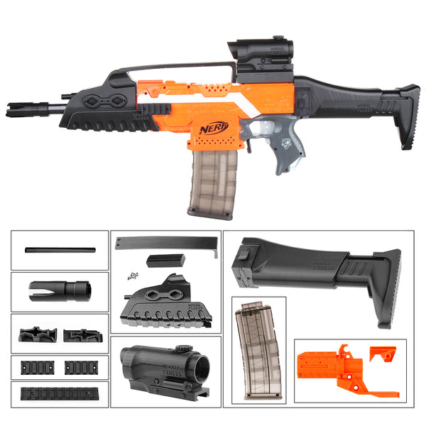 Nerf トイガンセット XM8 Style Worker Mod Kits Set for Nerf N-Strike Elite Stryfe