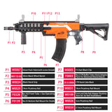 JGCWorker STF-W005-01 G56 B Style Mod Kits Set for Nerf N-Strike Elite Stryfe Blaster - Nerf Mod Kits -Worker Mod Kits