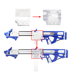 JGCWorker Caliburn Magwell - Transparent - Nerf Mod Kits -Worker Mod Kits