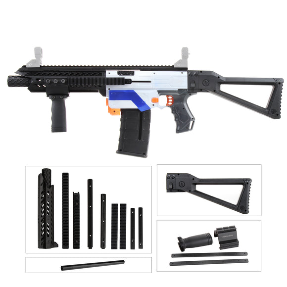 JGCWorker FCZ-010 Viper Style Mod Kits Set for Nerf N-Strike Retaliator Avenger Blaster - Nerf Mod Kits -Worker Mod Kits