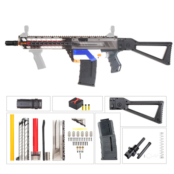 Worker MCX Short Darts Transform Kits Set for Nerf N-Strike