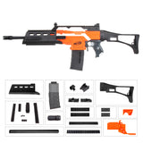 JGCWorker STF-W016-A G36 Style Mod Kits Set With Orange Adaptor And Long Front Tube for Nerf N-Strike Elite Stryfe Blaster - Nerf Mod Kits -Worker Mod Kits