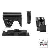 JGCWORKER Tactical Rail Adaptor Front Top and Sides for Nerf STRYFE - Nerf Mod Kits -Worker Mod Kits