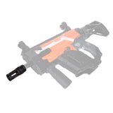 JGCWORKER Aluminum Alloy Screw Thread Type Knight Flash Hider for Nerf Blaster - Nerf Mod Kits -Worker Mod Kits