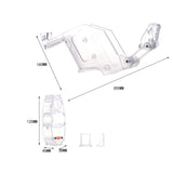 JGCWorker Kriss Vector Style  Stage 1 Mod Kits Set for Nerf N-strike Elite Stryfe Blaster - Nerf Mod Kits -Worker Mod Kits
