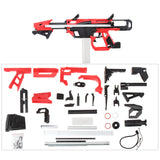 Worker F10555 No.213 Esper Blaster for Talon Magazine - Red + Black Rubber Band Toy Gun Version B - Nerf Mod Kits -Worker Mod Kits