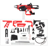 JGCWorker F10555 No.213 Esper Blaster for Talon Magazine - Red + Black Rubber Band Toy Gun Version A - Nerf Mod Kits -Worker Mod Kits