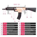 JGCWorker STF-W005-02 G56 C Style Mod Kits Set for Nerf N-Strike Elite Stryfe Blaster - Nerf Mod Kits -Worker Mod Kits
